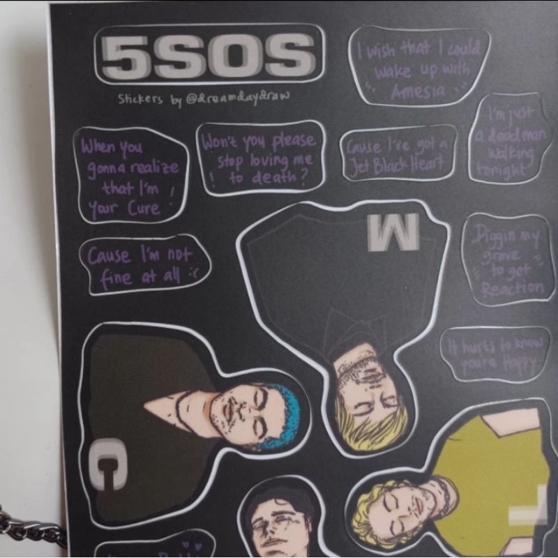 

5 second of summer sticker
