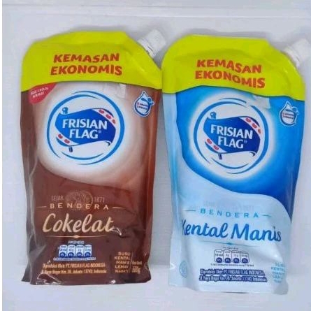 

frisian flag susu kental manis pouch 545g