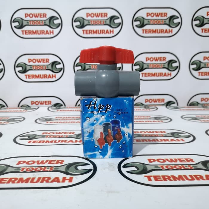 

Stop Kran PVC 3/4" Ball Valve Plastik 3/4" ballvalve stopkran Gate