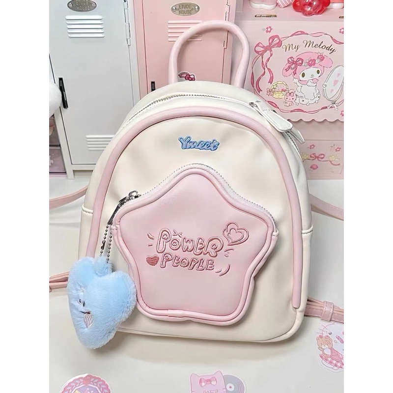 Ransel KECIL MUNGIL Tas Ransel Mini Wanita Bahan Kulit Sintetis untuk Gaya Santai Tas Ransel Mini Wa