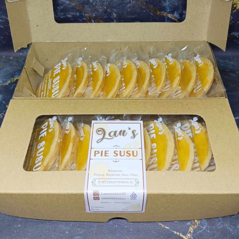 

Pie Susu Original (isi 10)
