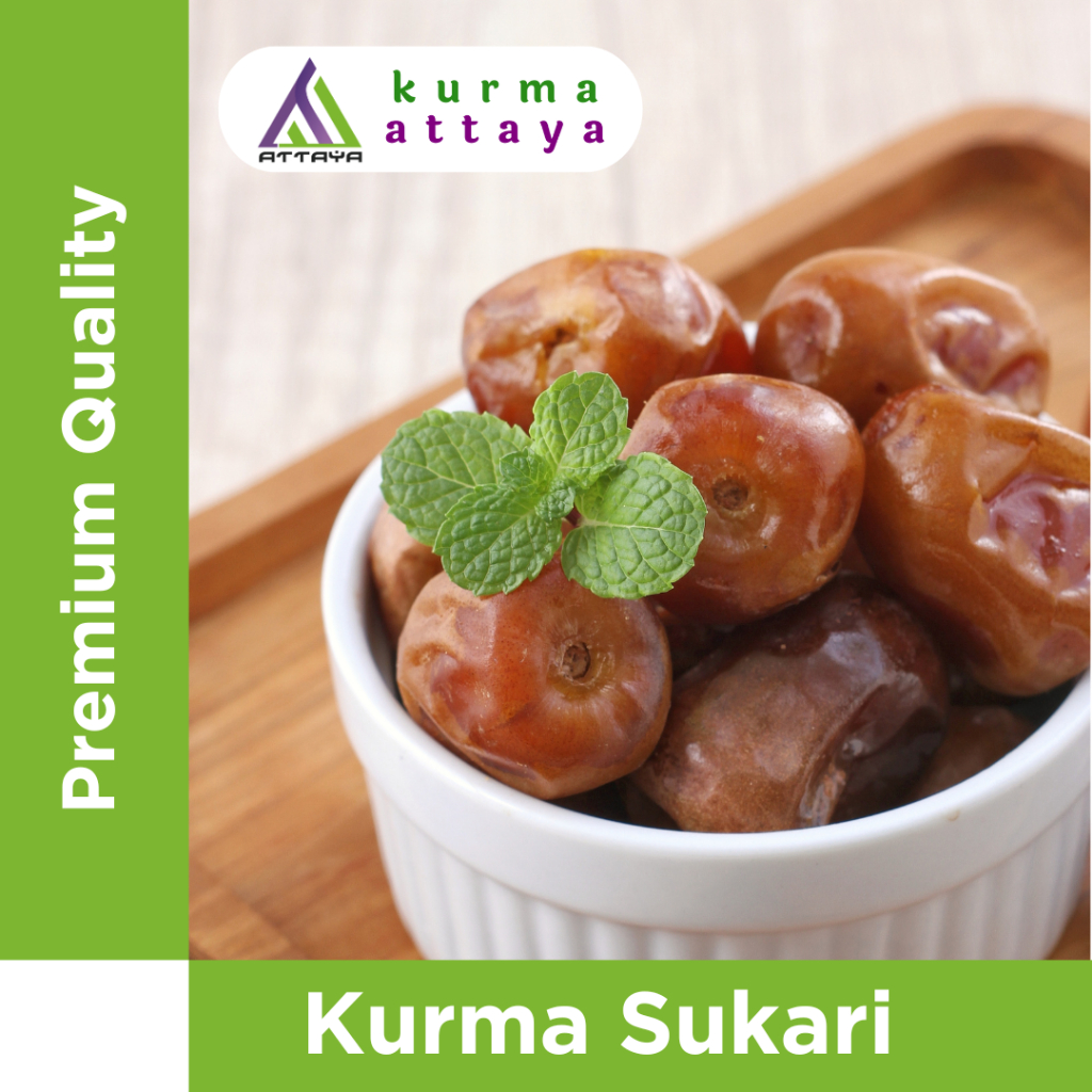 

1KG PREMIUM KURMA SUKARI MADINAH AL QASIM KURMA RAJA KURMA RATU