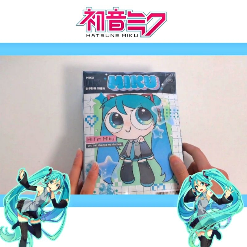 MIKU DRESS UP/busy book /quite book /paper doll /squishy book