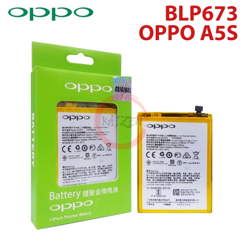 Baterai Oppo A5S BLP673 Original OEM Quality Battery Oppo A5S