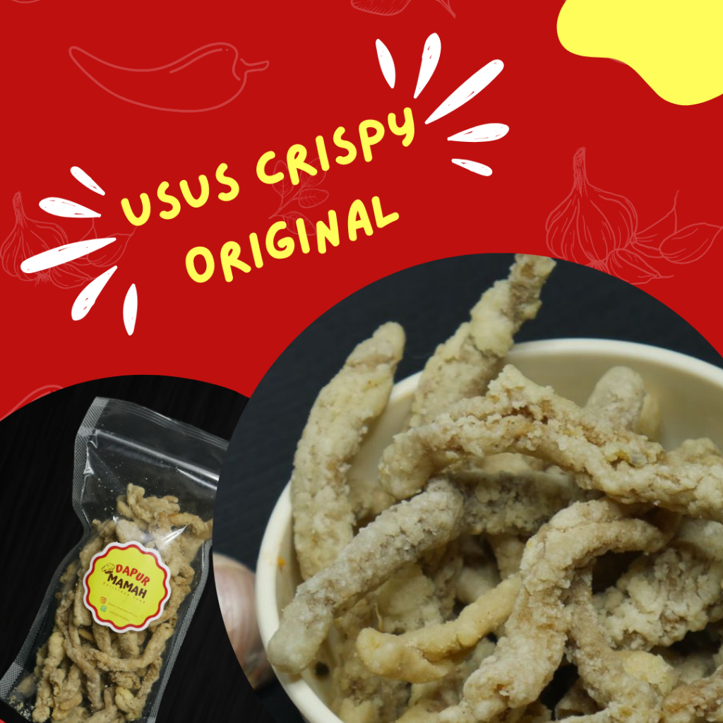

Usus Krispi Original Daun Jeruk Gurih
