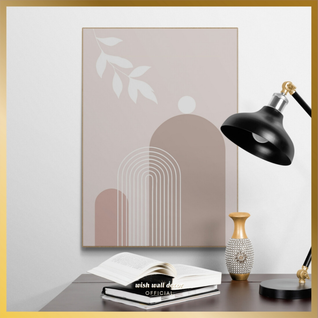 Dekorasi Dinding  Aesthetic 28x40 cm - Dekorasi Dinding Ruang Tamu Warna Soft - Hiasan Dinding Aesth