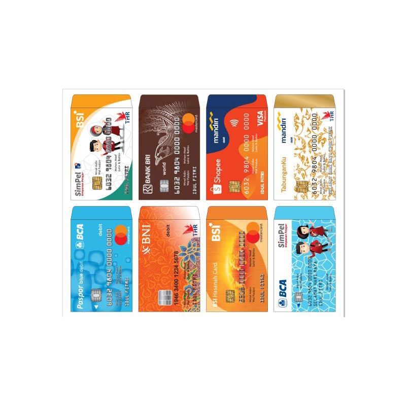 

Amplop lebaran MOTIF ATM isi 50 lembar Uk.Medium 11 x 7 cm