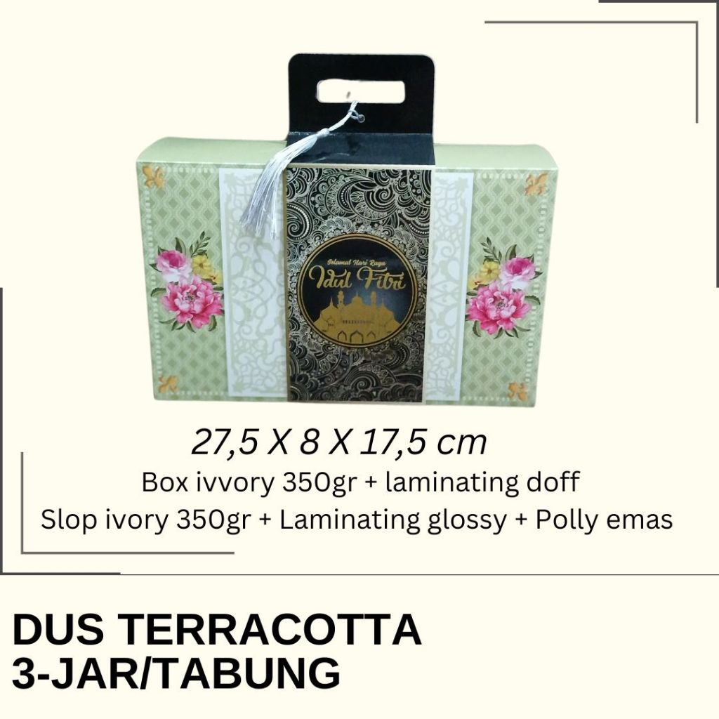 

Dus Lebaran Terracotta Jar Tabung Toples. LEB019