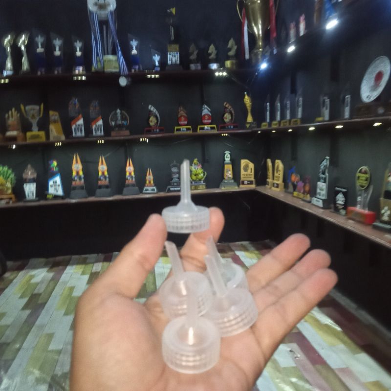 7 pcs Tutup Botol Fanta Alat Tetas Artemia