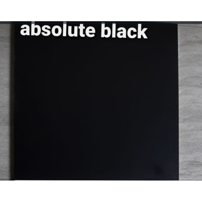 granit tile essenza absolute black 60*60