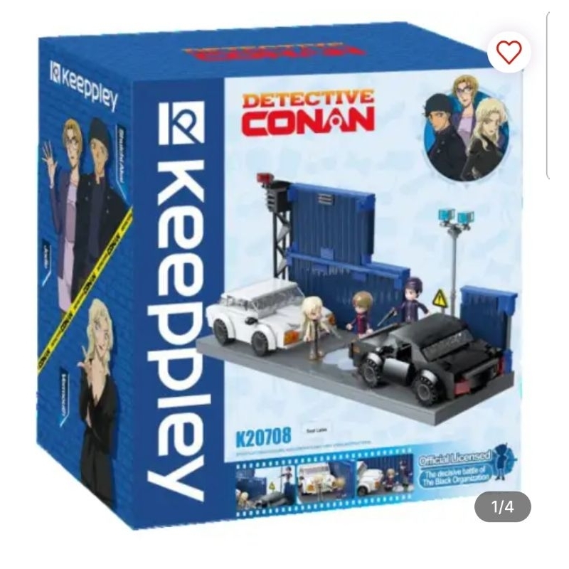 Keeppley Detective Conan Black Organization Battle