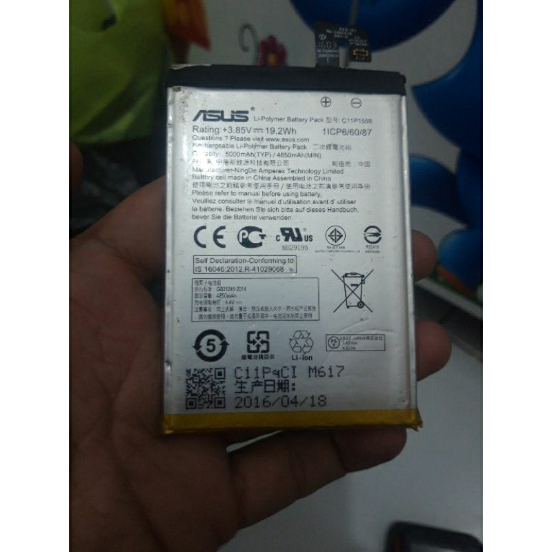 Batrei Asus zenpon max zc550kl z010AD z010DD z010D z010DA c11p508