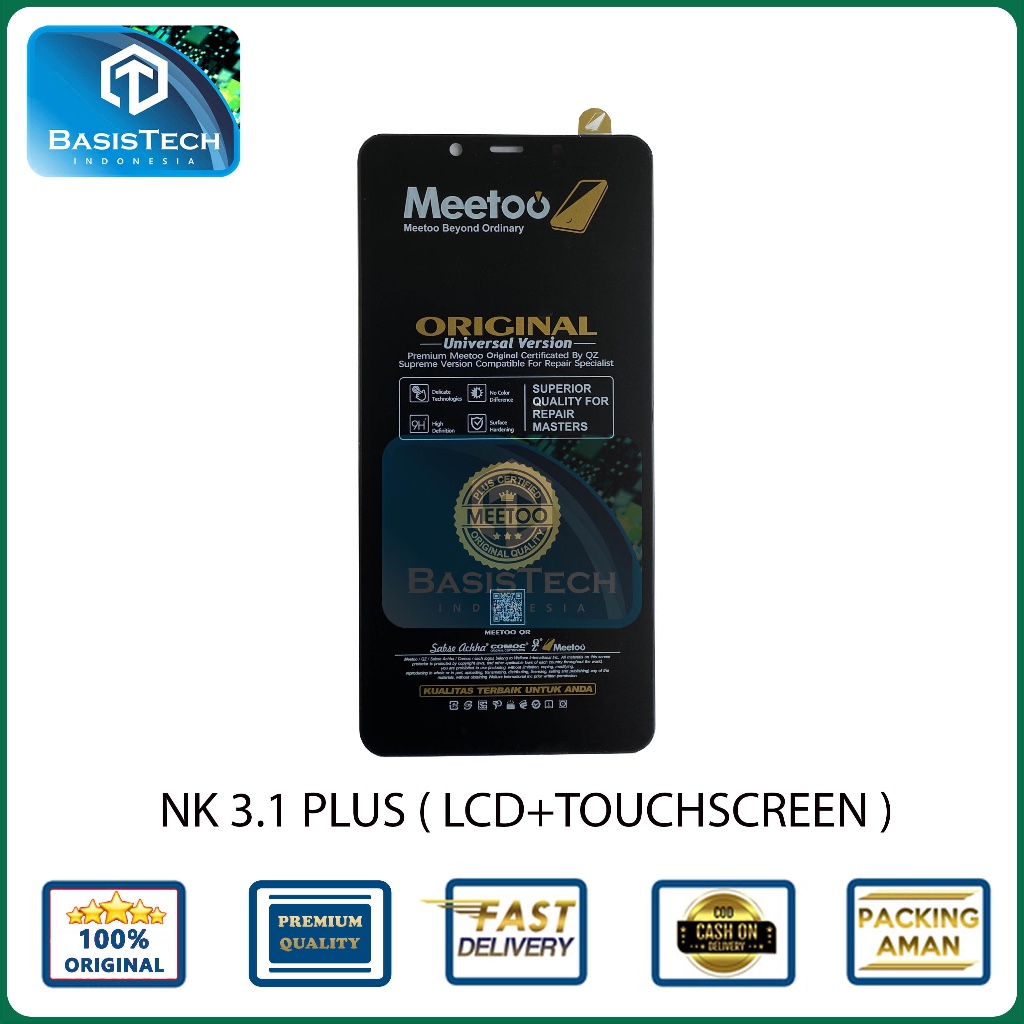 LCD NOKIA 3.1 PLUS TA-1104 TA-1113 TA-1115 TA-1117 TA-1118 - MEETOO ORIGINAL