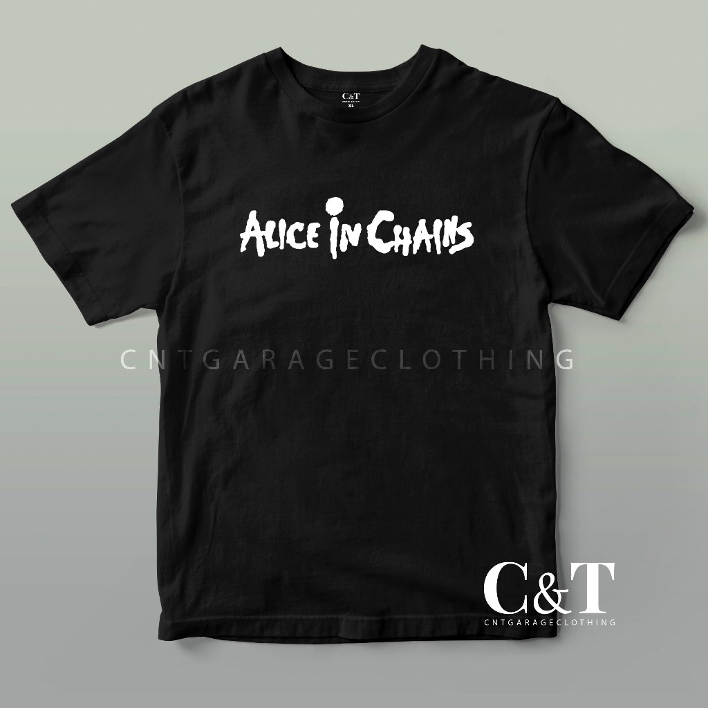 CNTGARAGECLOTHING | ALICE IN CHAINS TSHIRT | AIC 004 | SHIRT SHIRTS KAOS DISTRO BAND VINTAGE