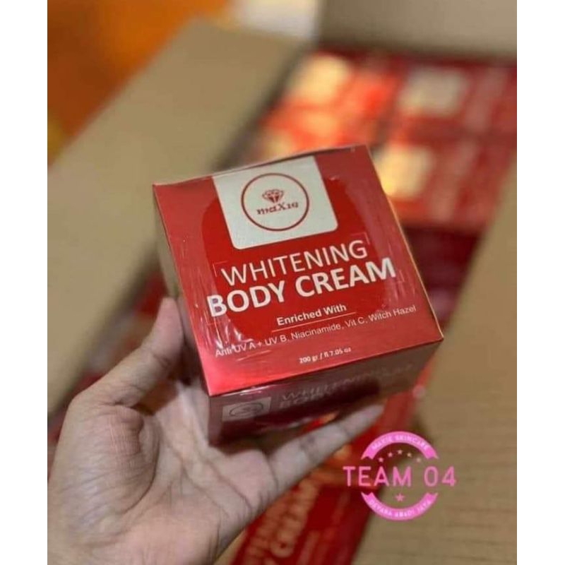 Maxie Whitening Body Cream / HB Maxie / Body Lotion Maxie / Handbody Maxie