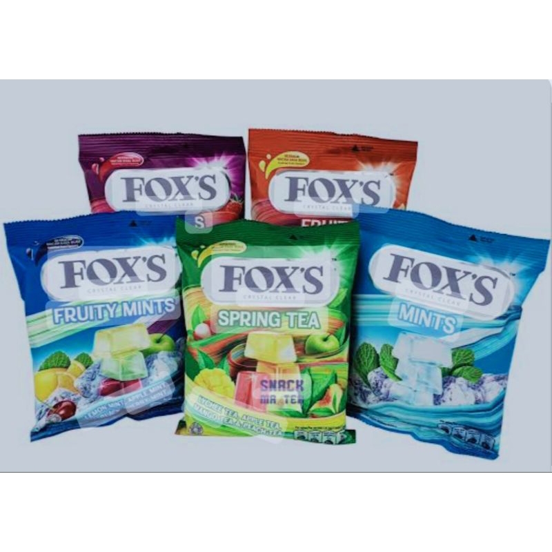 

permen foxs Fruity mints