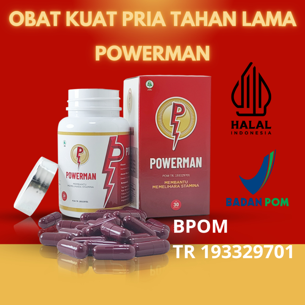 Obat Kuat Pria Tahan Lama Original 100% Bpom