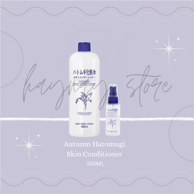 Hatomugi Skin Conditioner 500ML/Ori/toner Hatomugi Skin Conditioner