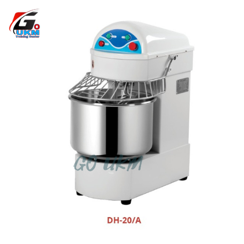 Mixer putaran ganda Kapasitas 20 Liter /Spiral Mixer DH-20/A GETRA