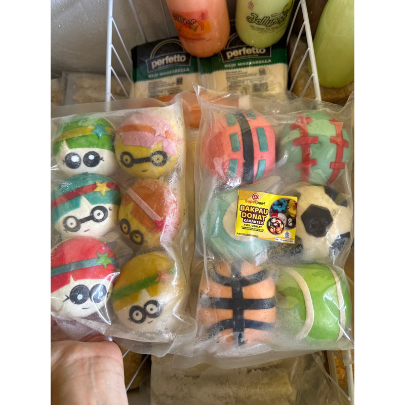 

bakpao karakter isi coklat cocok untuk bekal