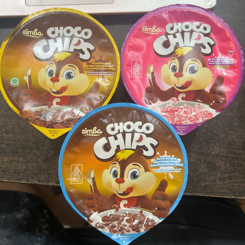 

Sereal Simba Choco Chips Bowl