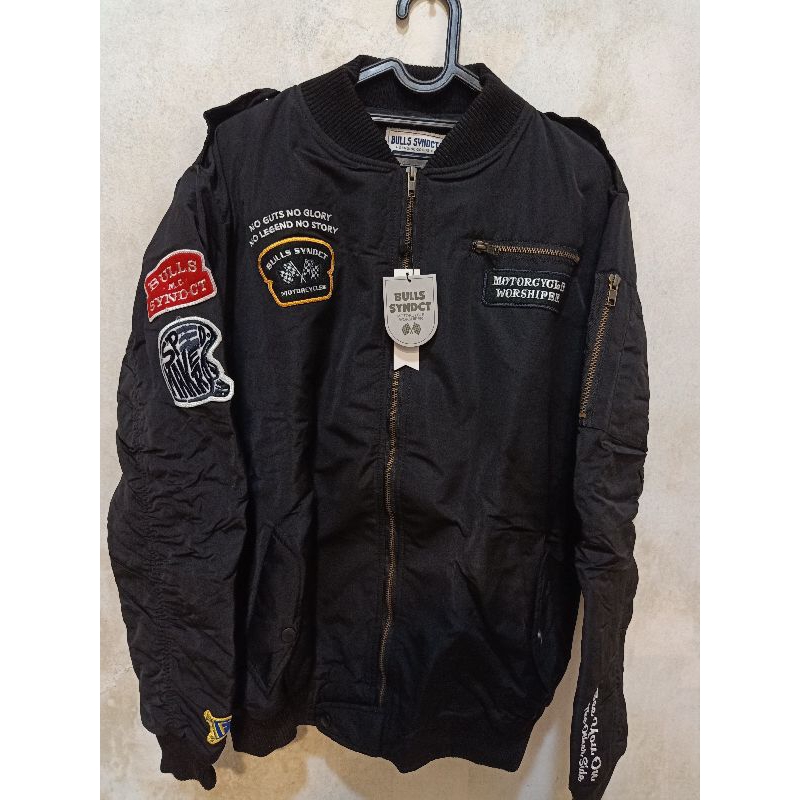 Jaket Motor / Jaket Bomber Bulls syndicate