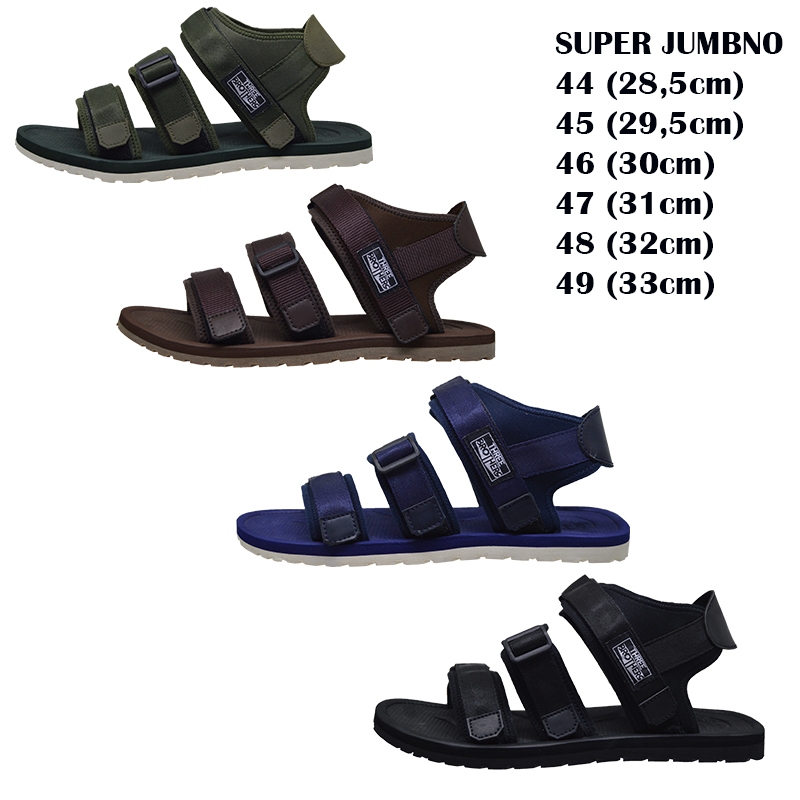Sandal Couple - Everest Sandal Gunung Jumbo Ringan Big Size 45 46 47 48 49 50 51 (Bisa Custom)