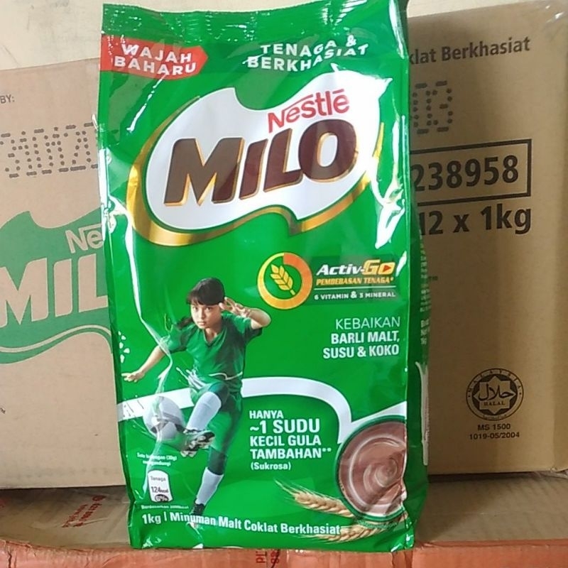 

Milo Bubuk berat 1kg 1 dus