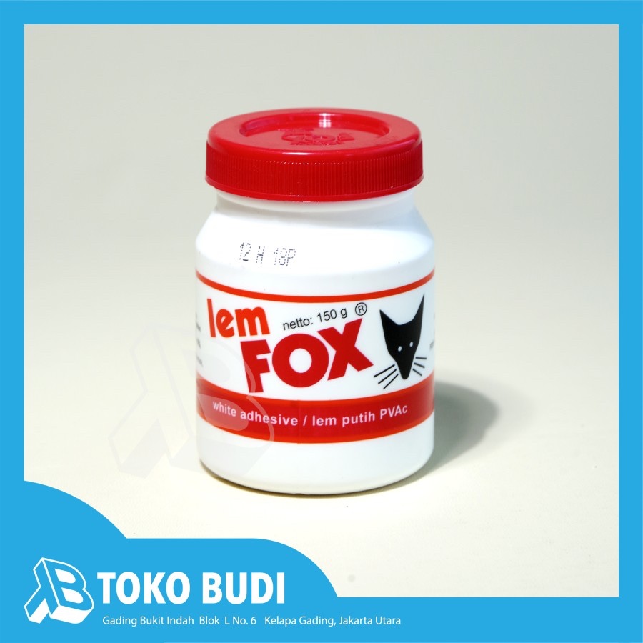 

Lem Fox Putih PVAC 150gr