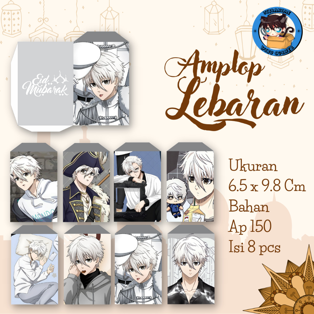 

Amplop anime blue lock nagi / bisa custom