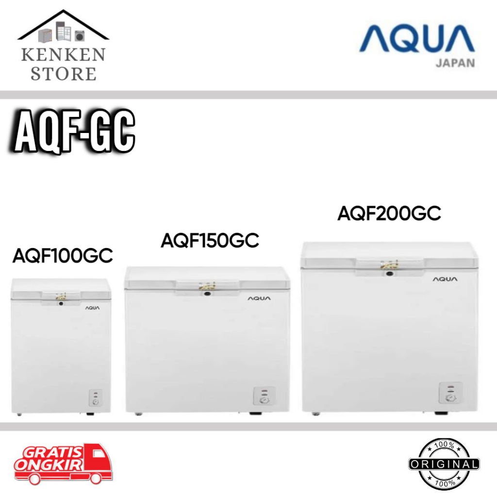 CHEST FREEZER AQUA AQF-100GC / AQF-150GC / AQF-200GC