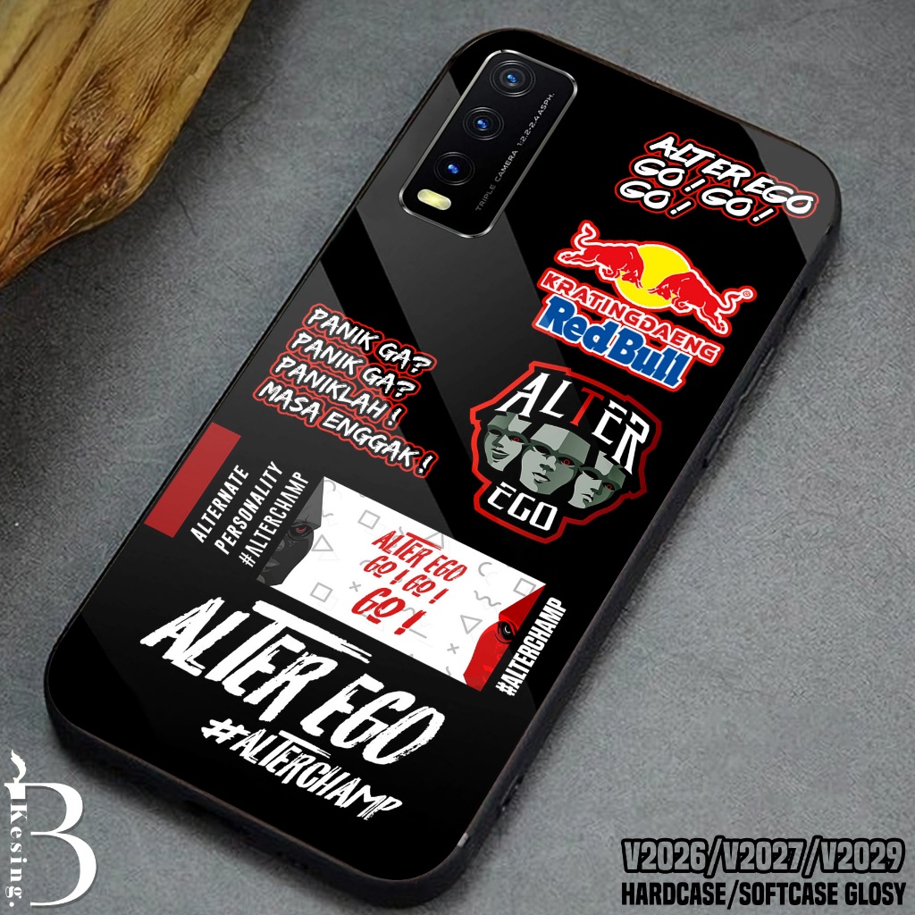 Case VIVO V2029 / V2026 / V2027 - Casing Hp VIVO V2029 / V2026 / V2027 Motif ESPRT - Silikon Hp VIVO