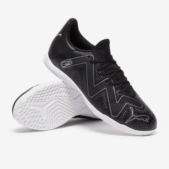 Sepatu Puma Futsal FUTURE PLAY IT Black-Silver 107382 02