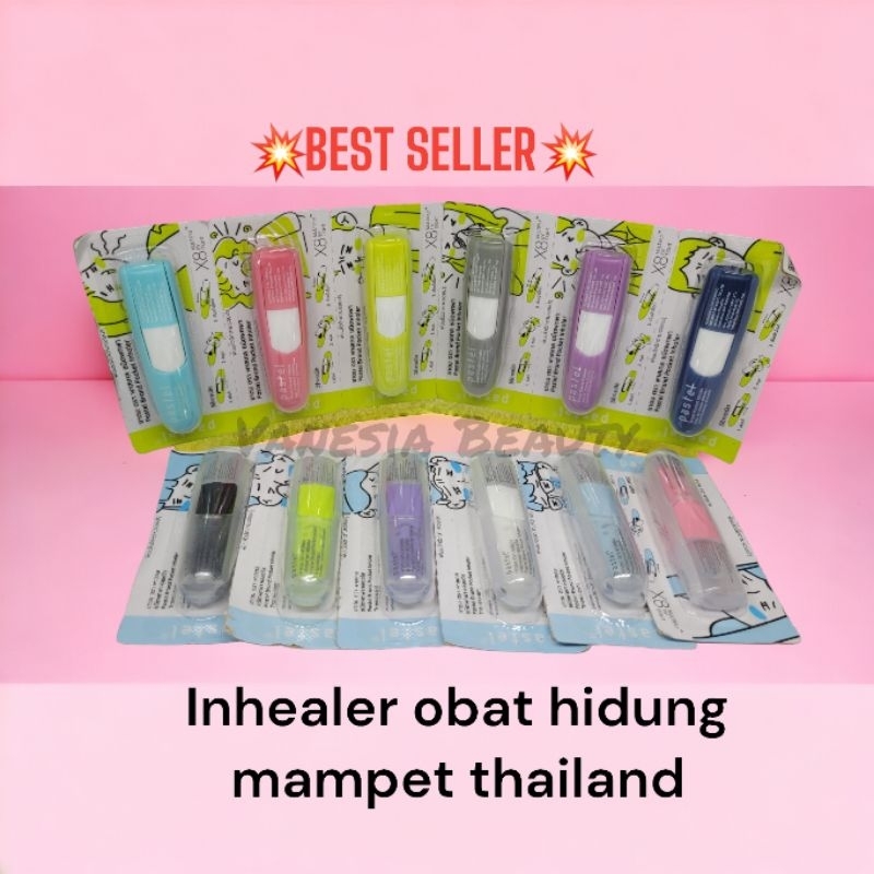 Inhaler pastel penyejuk hidung ori thailand