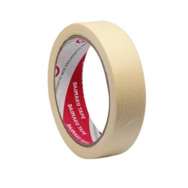 

Selotip Isolasi Kertas Masking Tape - Daimaru 1 inch / 24 mm MURAH