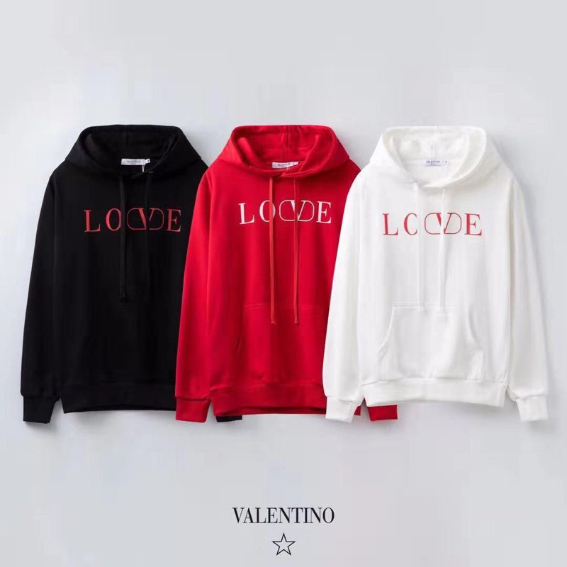 HODDIE VALEN LOVE - LENGAN PANJANG KAOS HIJAB HIJABERS SWEATER SSWEATSHIRT TSHIRT BRANDED PREMIUM IM