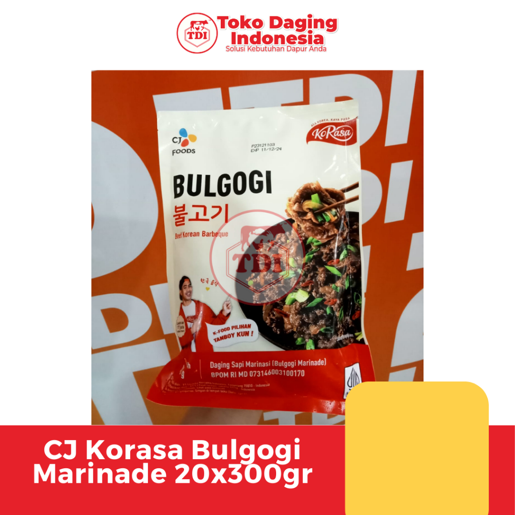 

CJ Korasa Bulgogi Marinade 20x300gr