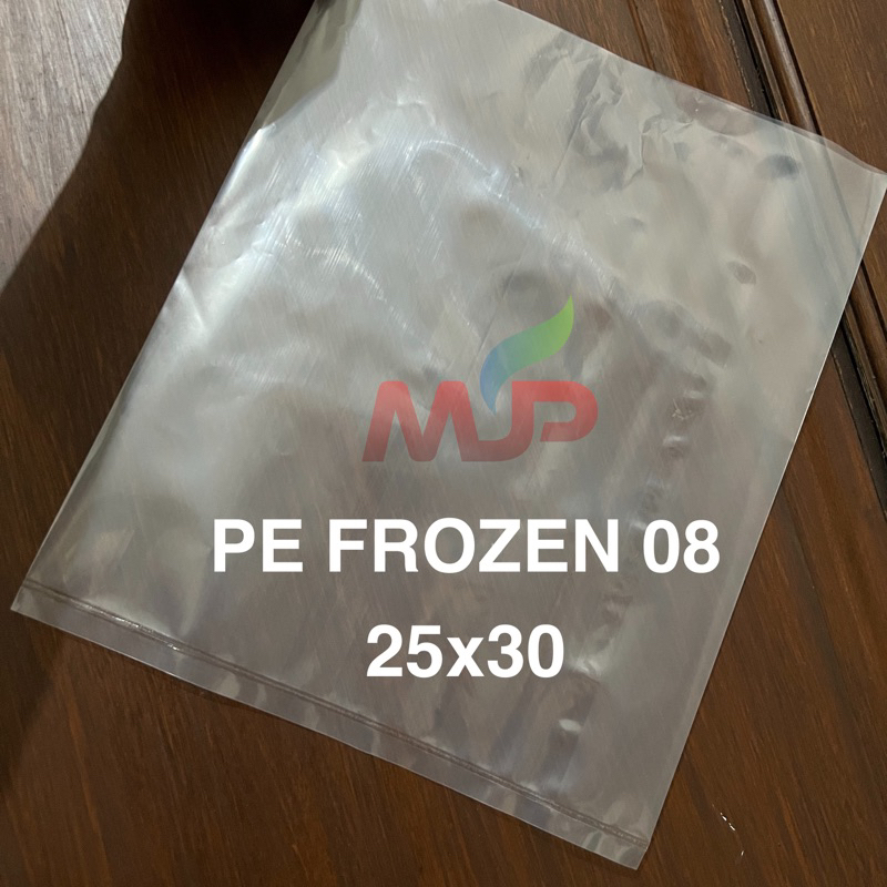PLASTIK PE FROZEN FOOD TEBAL 80 MICRON UKURAN 25x30 / PLASTIK BEKU PLASTIK ES TAHAN ES TAHAN PANAS B