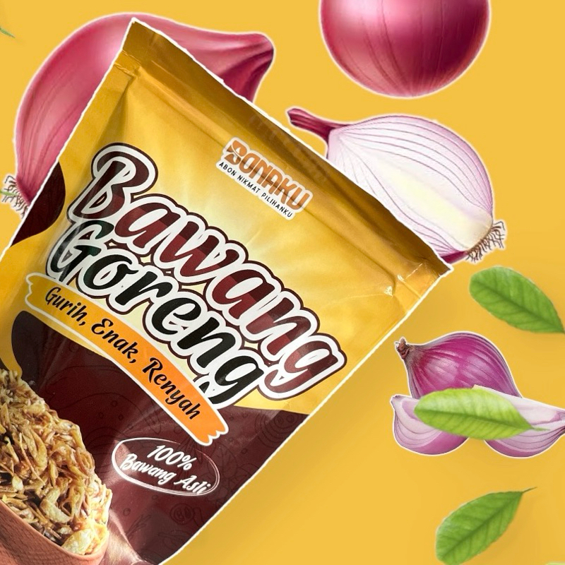 

BONAKU - BAWANG GORENG 200 GRAM