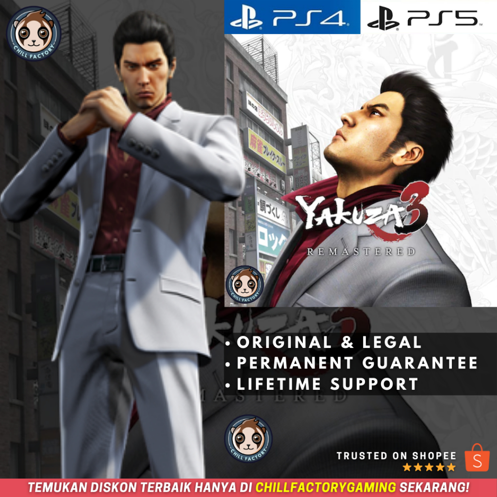 Yakuza 3 Remastered PS4 PS5