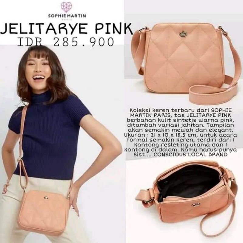 TAS JELITARYE SOPHIE MARTIN ORIGINAL PROMO