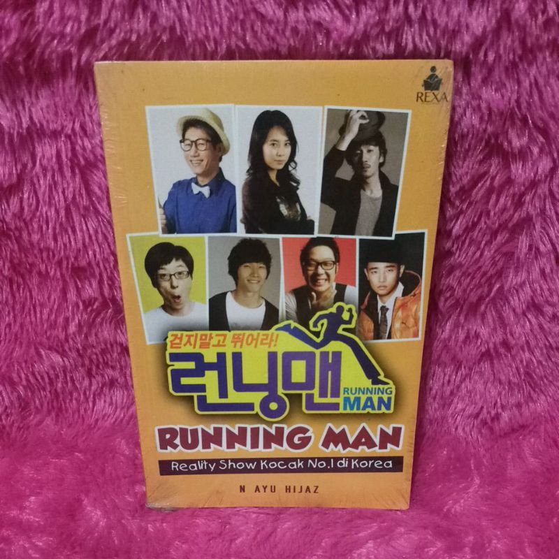 buku running man - reality show kocak no 1 di korea