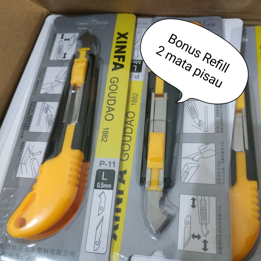 

Alat Potong Akrilik/HPL Mika Plastik - Acrylic Cutter XINFA