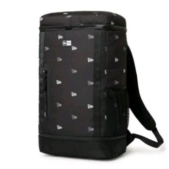 TAS RANSEL PRIA & WANITA NEW ERA BOX PACK 32L PRINT LOGO BACKPACK BLACK/WBITEE ORIGINAL