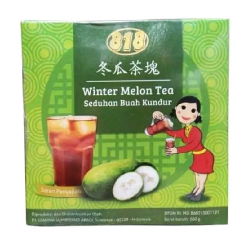 

TEH WINTER MELON 818 (600gr/tanpa packing) TERMURAH CEKK.!!!!