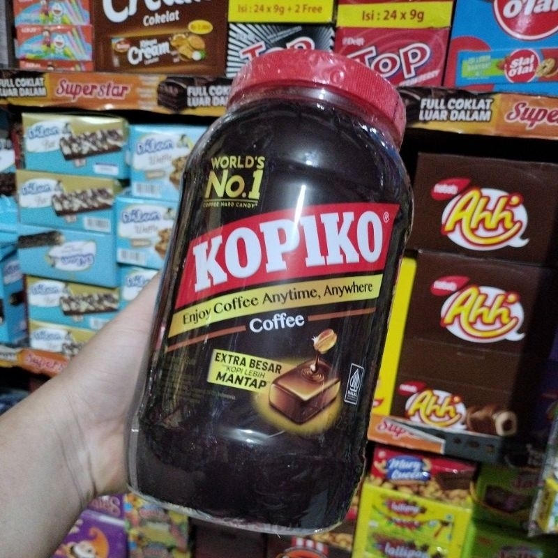 

PERMEN KOPIKO TOPLES isi 175 pics@ 612,5 GRAM