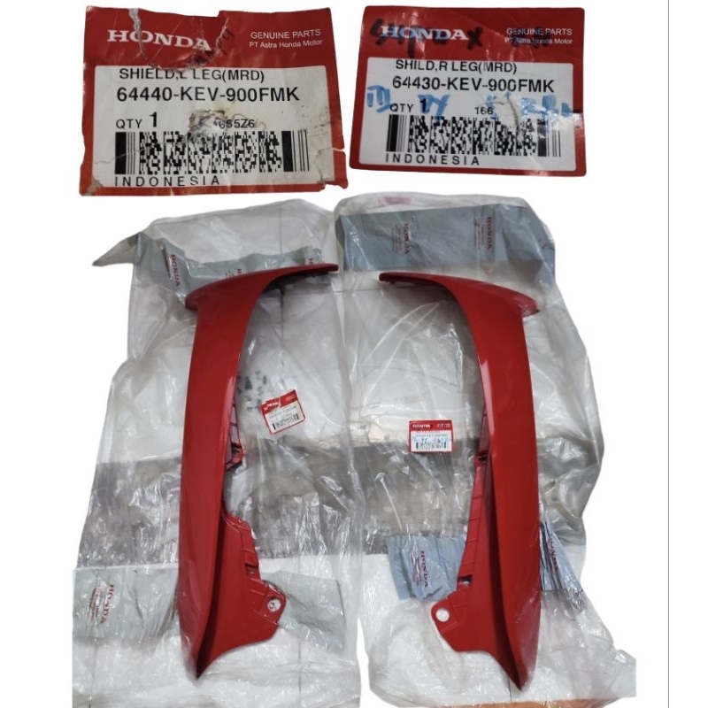 Sayap Luar Kanan Kiri Supra X Xx V Fit Lama 100 Merah Original  KEV-900FMK
