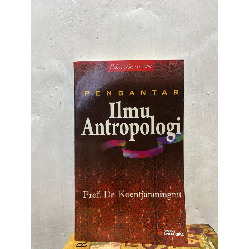 PENGANTAR ILMU ANTROPOLOGI