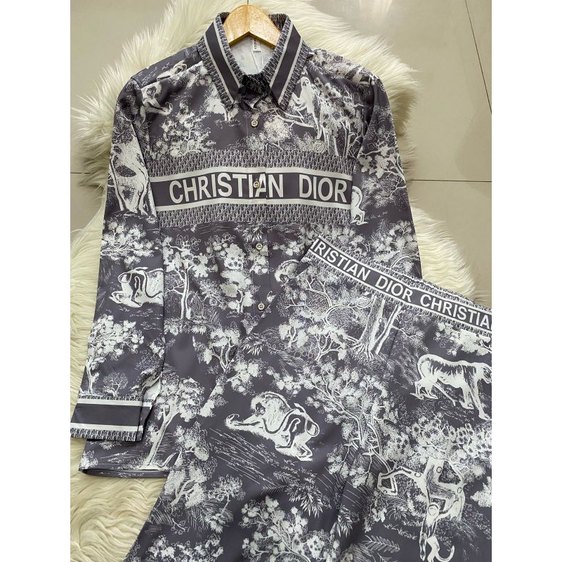 One set cotton silk import setelan wanita