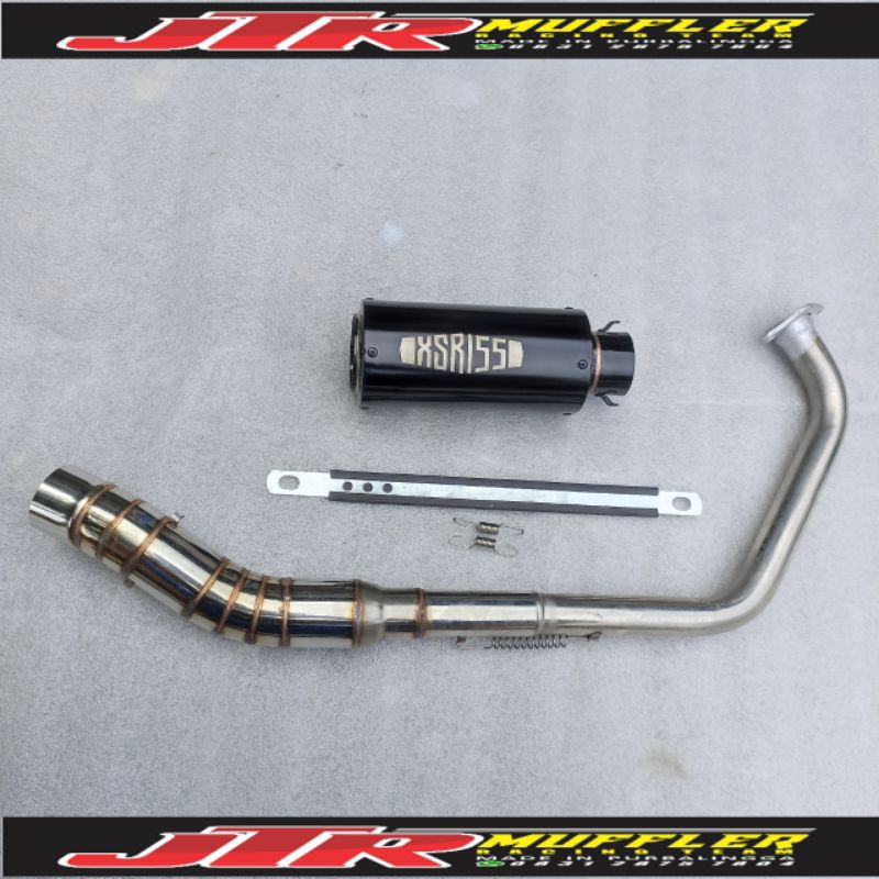 Knalpot racing custom yamaha Xsr 155 model Sc project